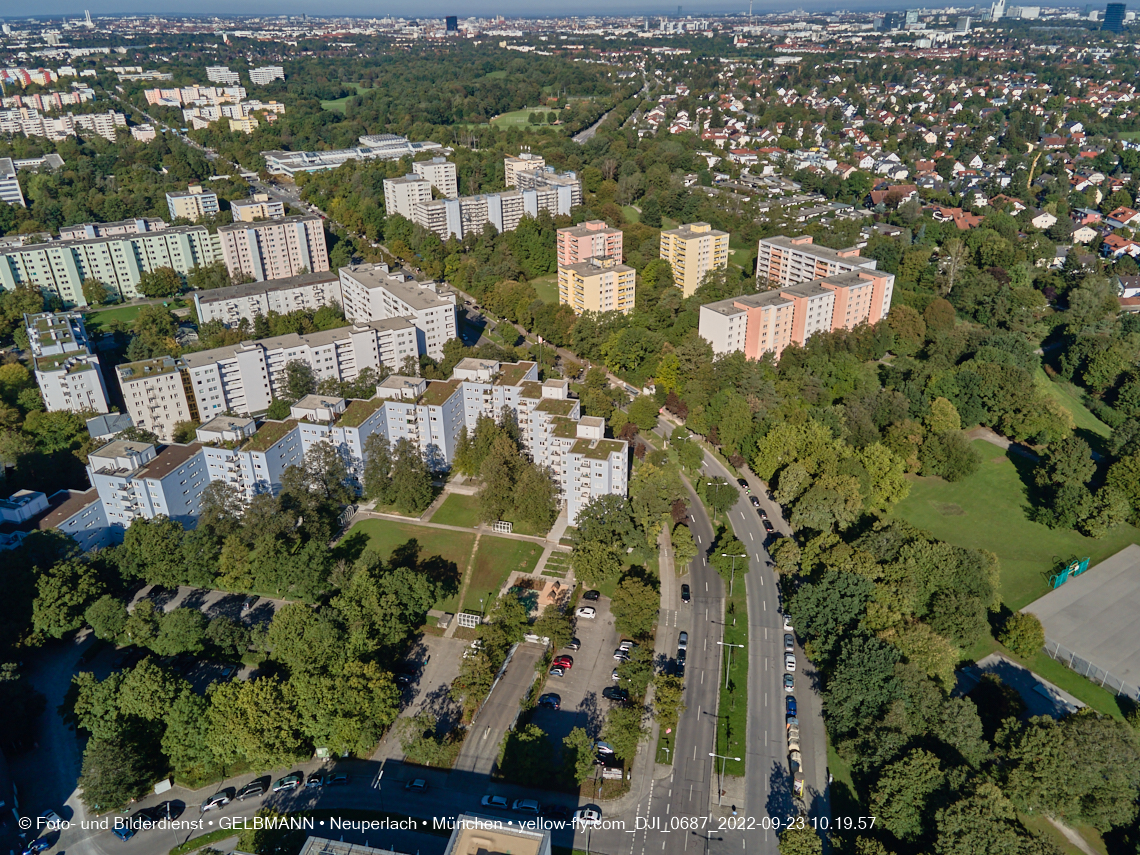 23.09.2022 - Sanierung am Karl-MArx-Ring 11-21 in Neuperlach